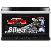 Автомобильный аккумулятор SZNAJDER Silver (LB3) 75Ah 740A R+  (h=175) 575 87